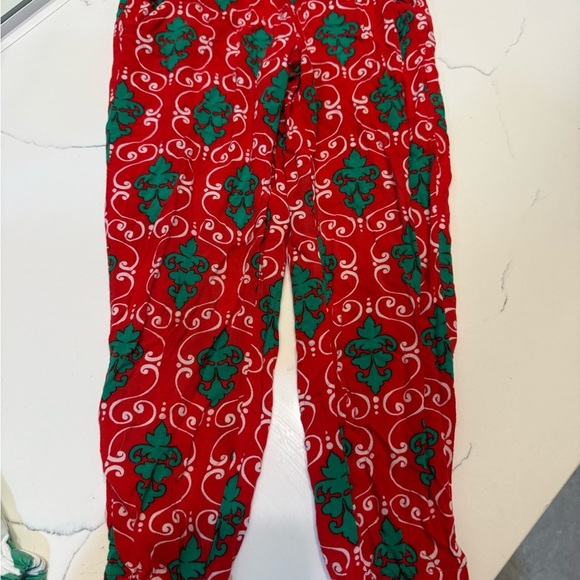 J. Khaki Green and Red Kids Matching Set - Picture 5 of 7